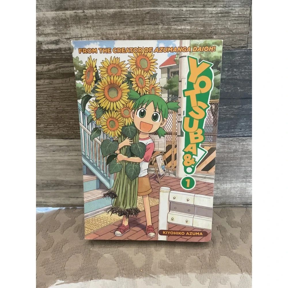 Yotsuba&! Vol 1 Manga Kiyohiko Azuma ADV Manga English Graphic Novel 1-4139-0317
